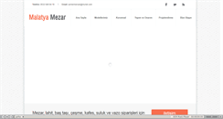 Desktop Screenshot of malatyamezar.com